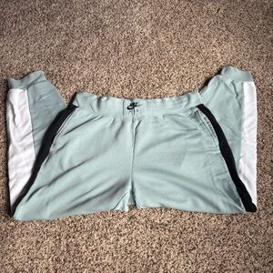 Nike air blue jogger sweats womens large